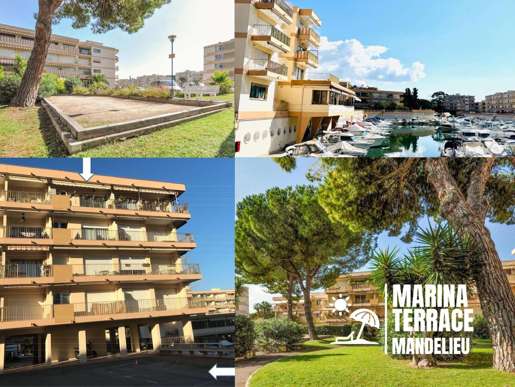 Ferienwohnung Marina Terrace Mandelieu Exterior foto