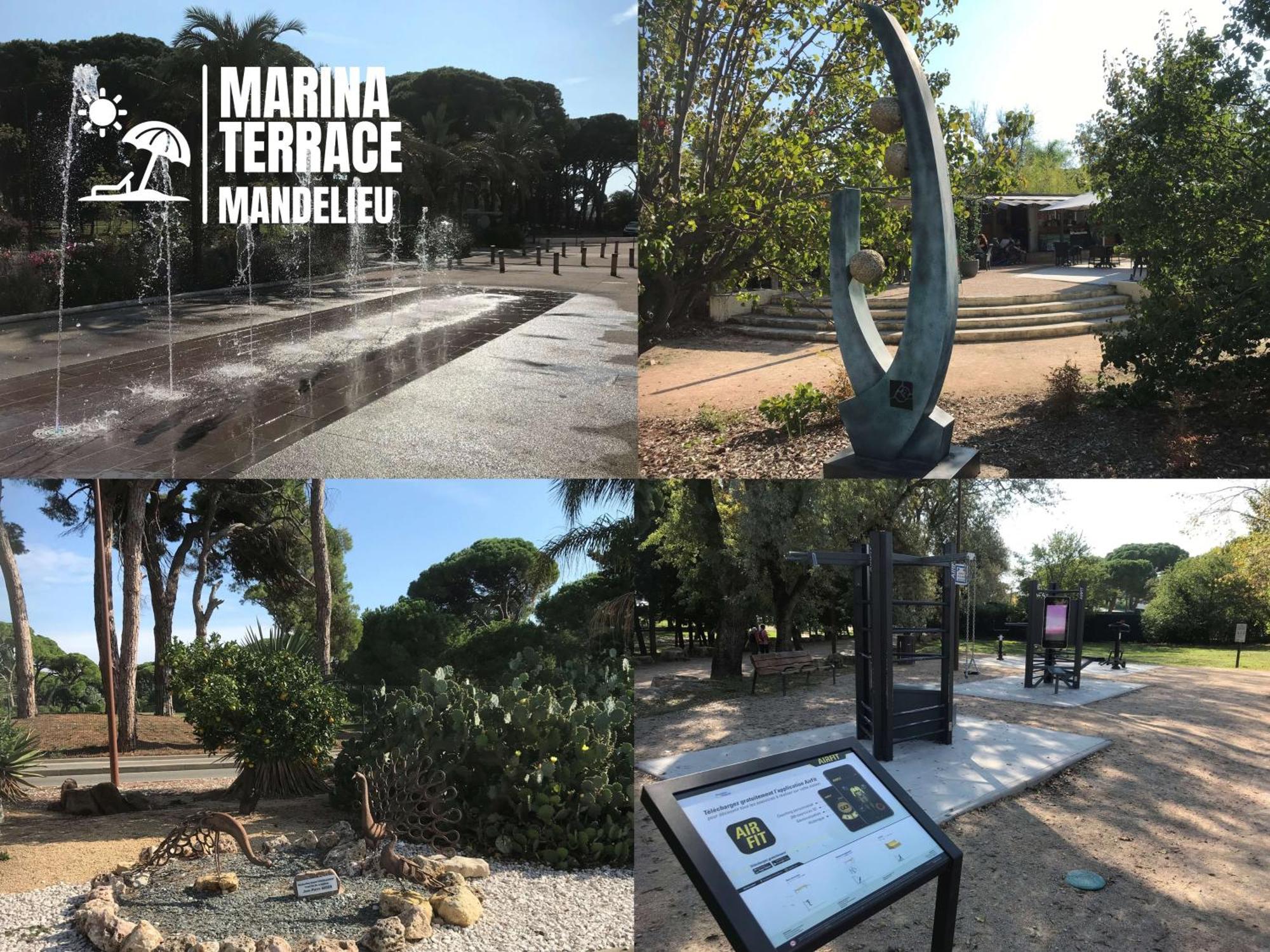 Ferienwohnung Marina Terrace Mandelieu Exterior foto