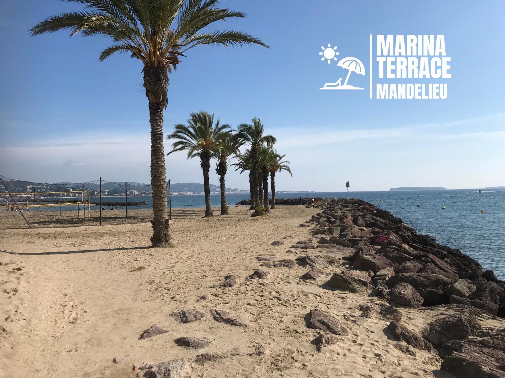 Ferienwohnung Marina Terrace Mandelieu Exterior foto