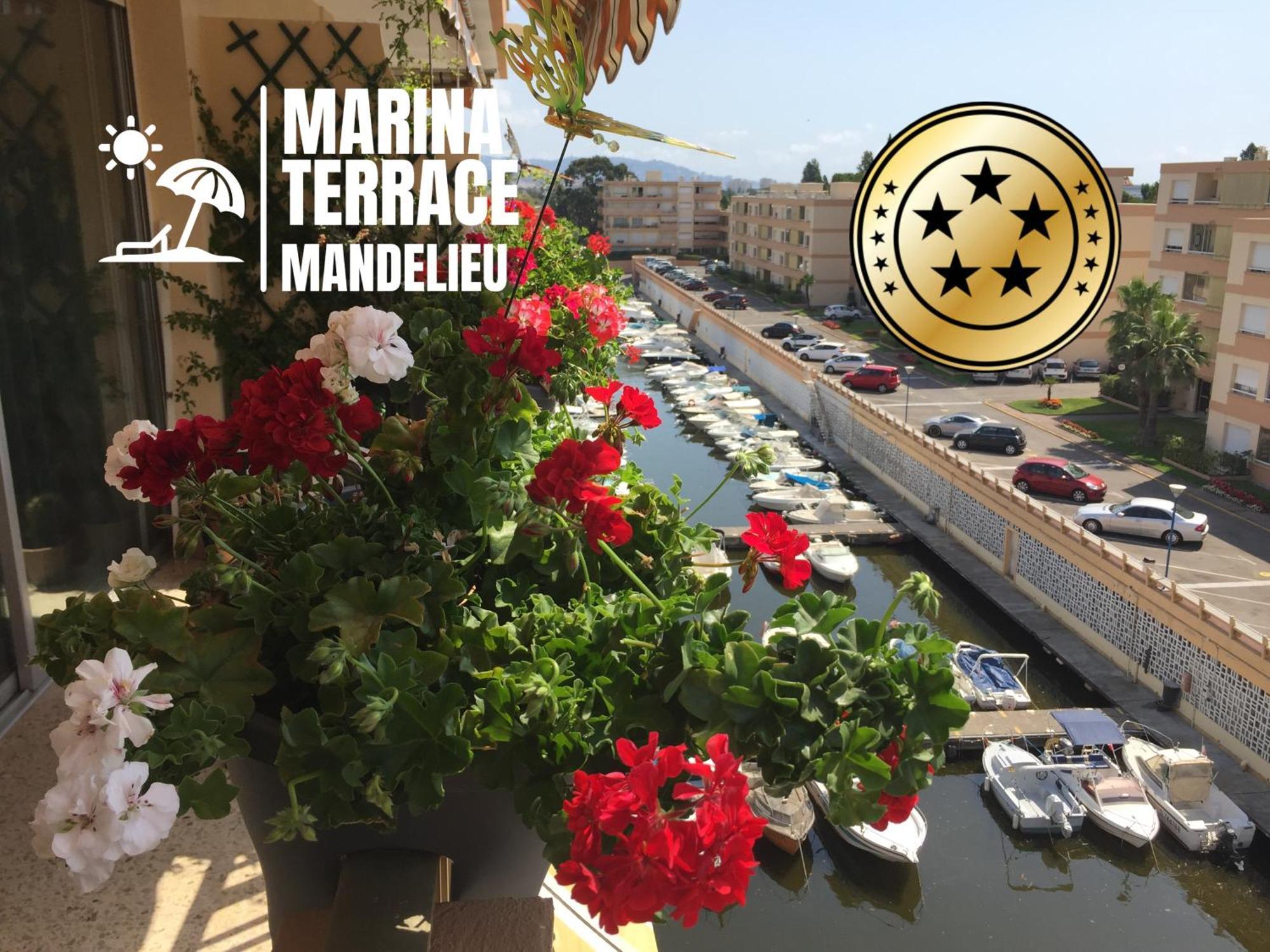 Ferienwohnung Marina Terrace Mandelieu Exterior foto